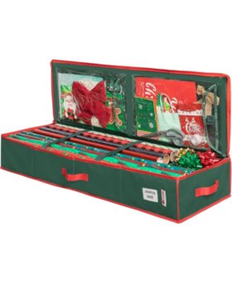 Wrapping Paper Storage Container. Fits up to 27 Rolls 1.37" Diam.