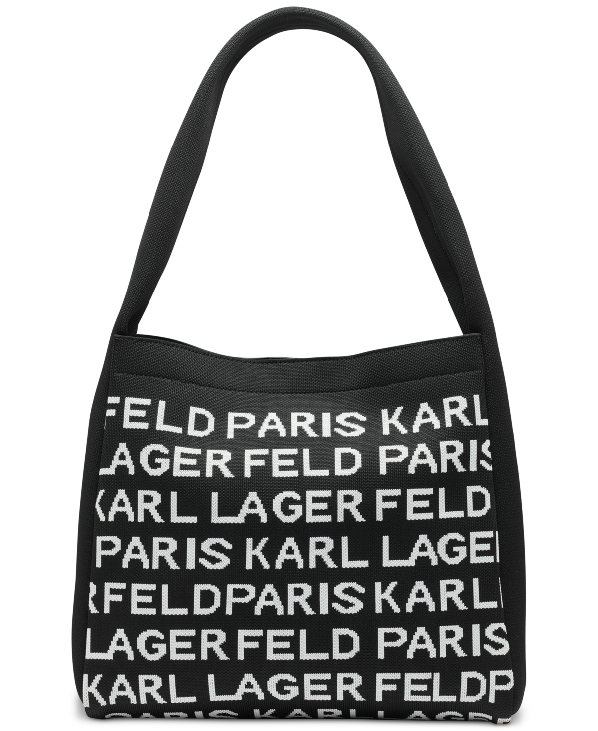 Karl Lagerfeld Paris Kristina Hobo Bag -white multi