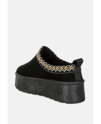 Jesters Embroidered Platform Classic Slip-On