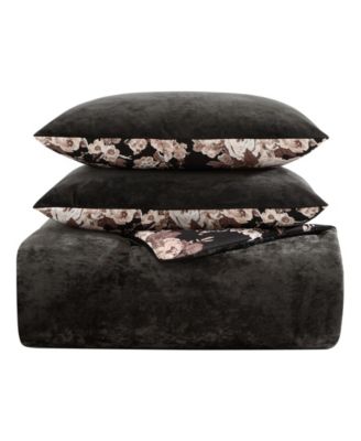 Solid Velvet 2-Pc. Comforter Set, Twin