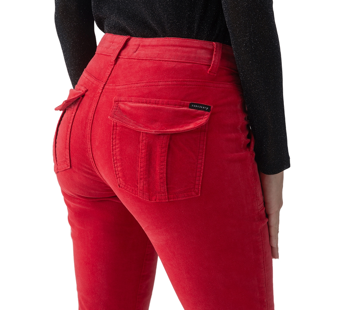 Sanctuary Women's Hayden Velveteen Bootcut Pants