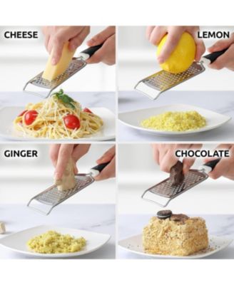 Professional Stainless Steel Flat Handheld Cheese Grater