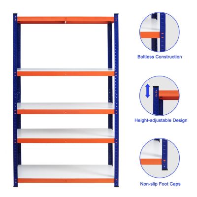 Capacity Garage Storage Shelves Heavy Duty