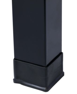 Streamdale Elevated Metal Planter Mobile, Ergonomic, Black