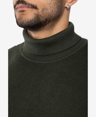 Men's Ribbed Turtle Neck Sweater