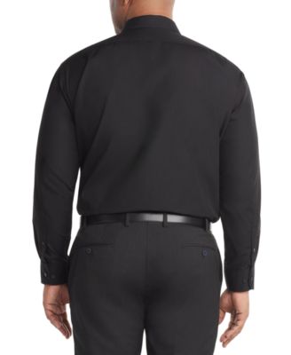 Men's Big & Tall Classic/Regular Fit Wrinkle Free Poplin Solid Dress Shirt