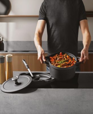 Leo Graphite 3.2qt. Enameled Cast Iron Stockpot, 8"