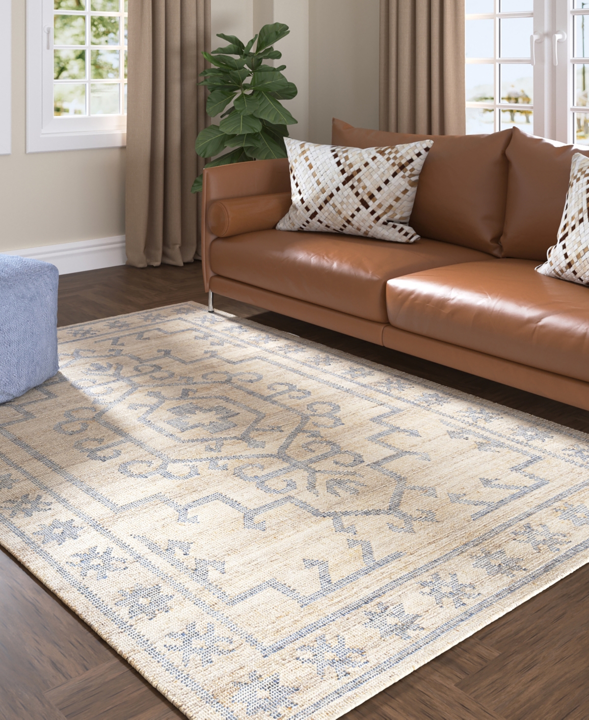 Lr Home Xanda Wil-570 5'x7'9" Area Rug