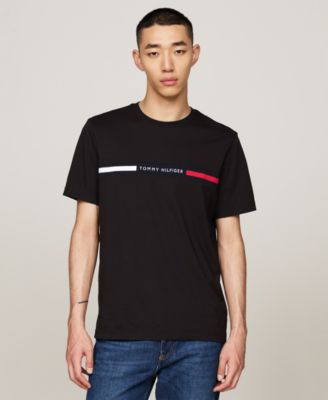 Tommy Hilfiger - Men's Big & Tall Chest Insert Short Sleeve T-Shirt