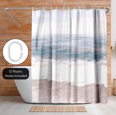Coastal Shower Curtain by PI Creative Art, 71" x 74"