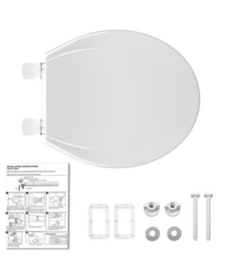 Built-In Toddler Seat Soft-Close Round Toilet Seat