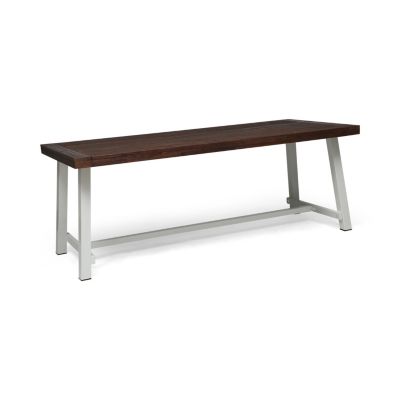 Streamdale Acacia & Metal Outdoor Dining Table for 8