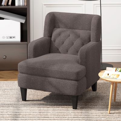 Tufted Armchair for Living Room