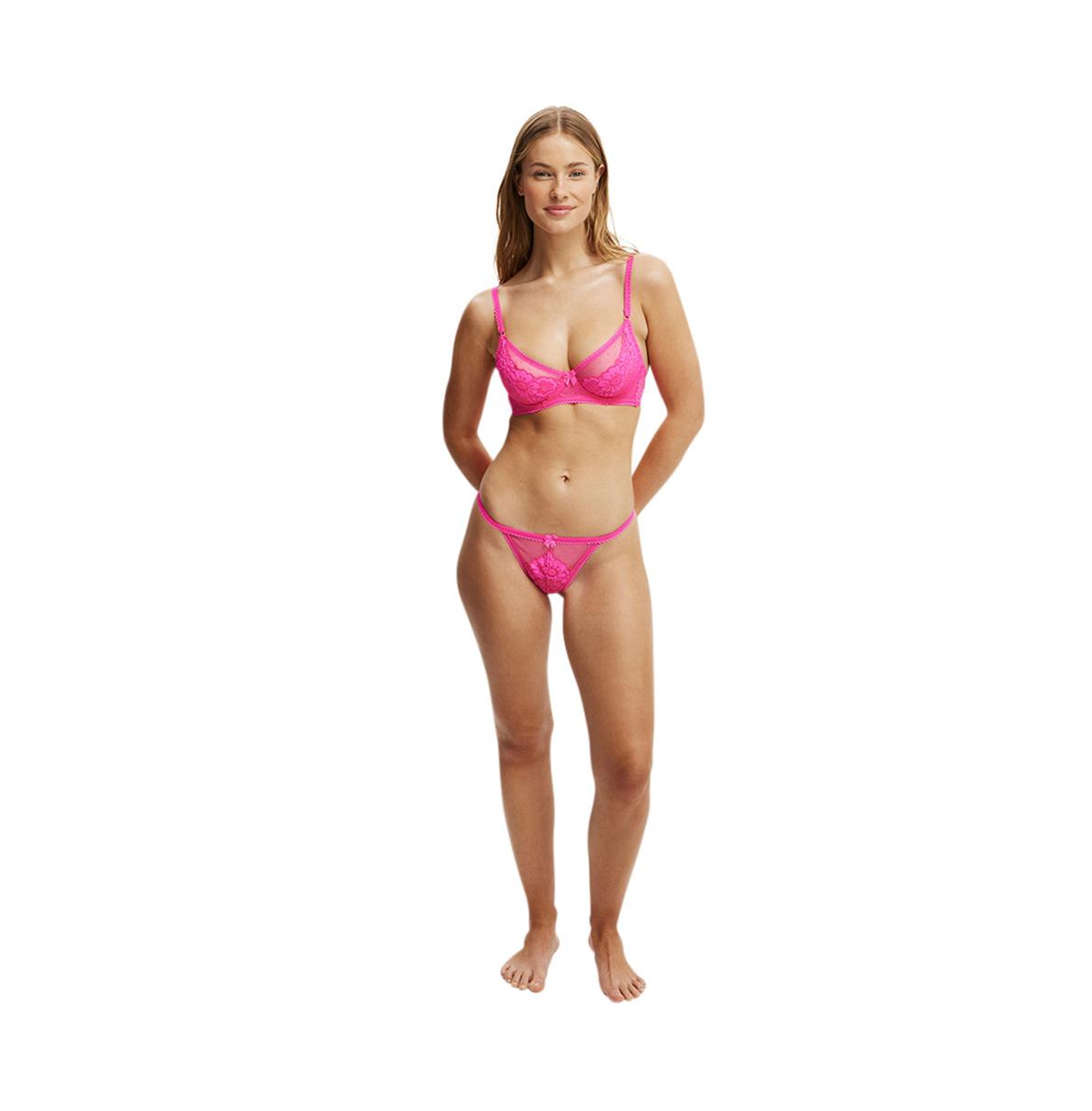 Cotton On Women's Holly Lace Underwire Bra