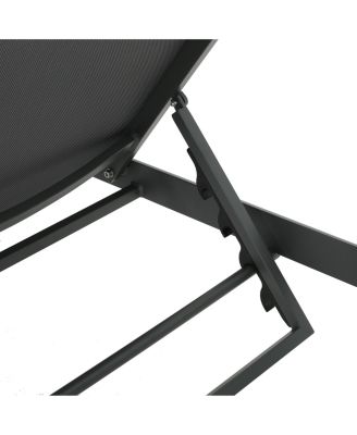Streamdale Cape KD Chaise Lounge Grey