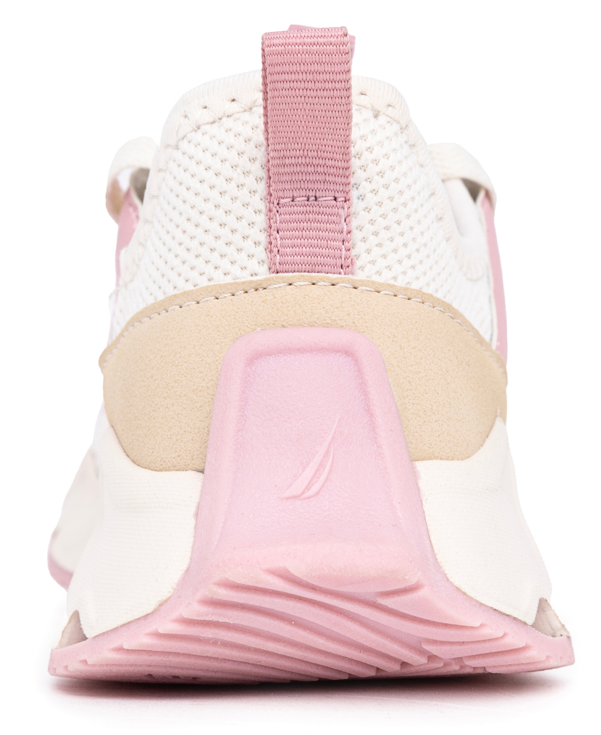 Nautica Little Girls Maybella Athletic Sneaker -Tan/Pink