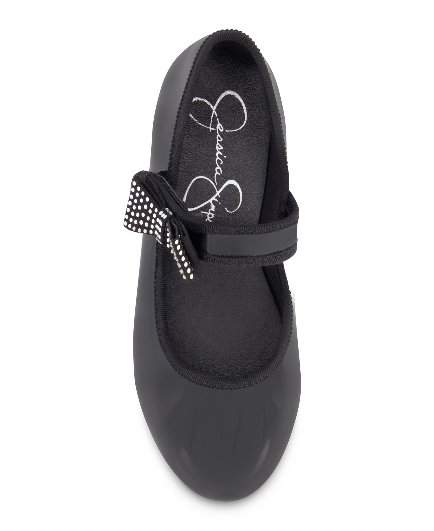 Little and Big Girls Amy Crystal Bow Ballet Flat