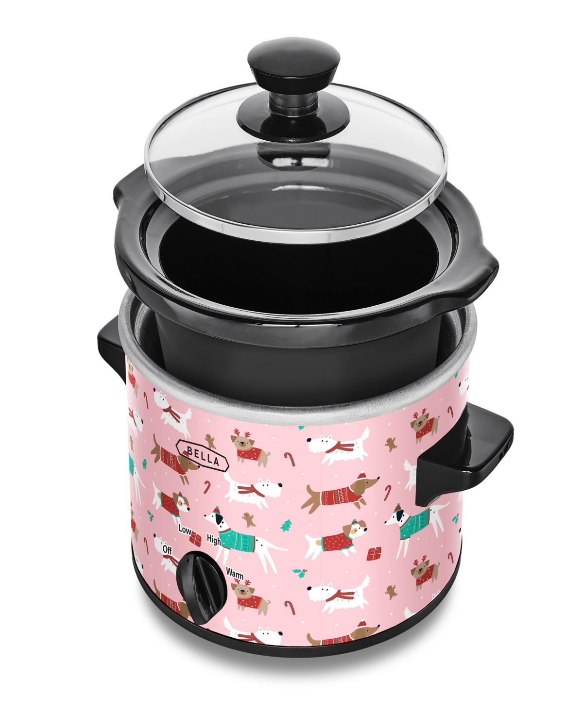 Bella 1.5-Qt. Stainless Steel Electric Slow Cooker