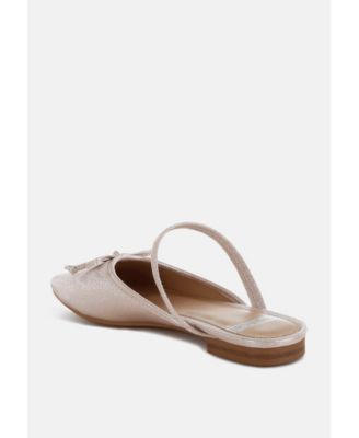 Opalia Glitter Ballet Mules