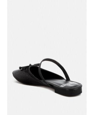 Opalia Glitter Ballet Mules