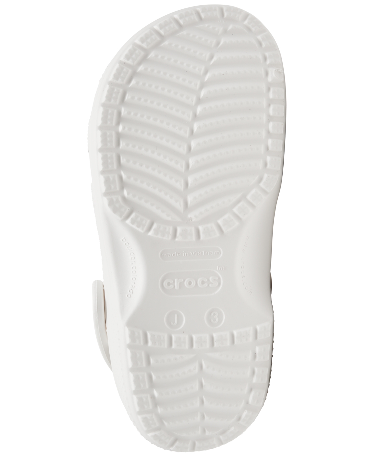 Crocs Little Girls Classic Clog Sandals From Finish Line In White