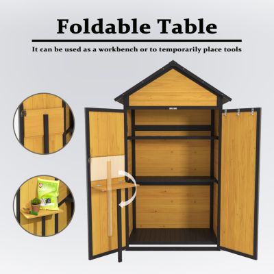 Streamdale Outdoor Weatherproof Storage Shed, 69