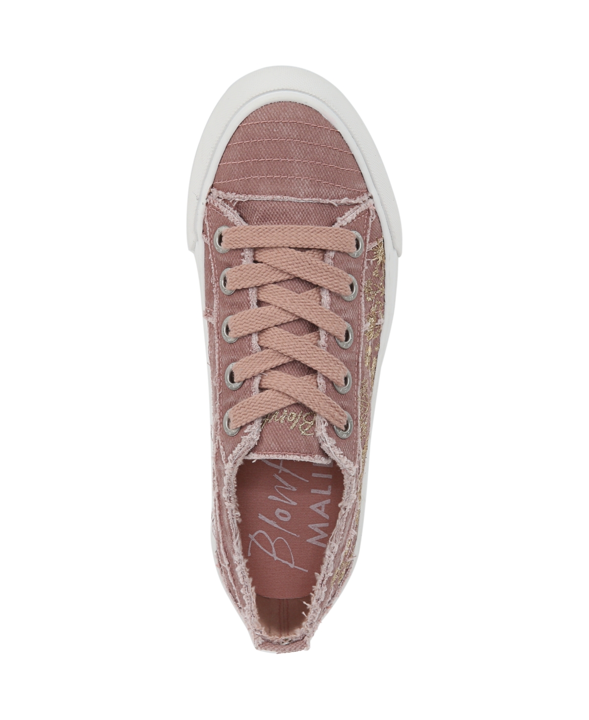 Blowfish Malibu Women's Sadie-Sun Embroidered Lace Up Platform Sneakers