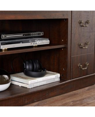 Streamdale Farmhouse TV Stand - 60" Espresso Media Console with Storage
