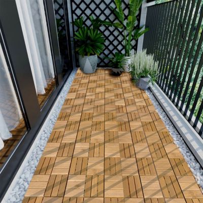 Streamdale 30x 12x12 Deck Tiles for Patio/Balcony