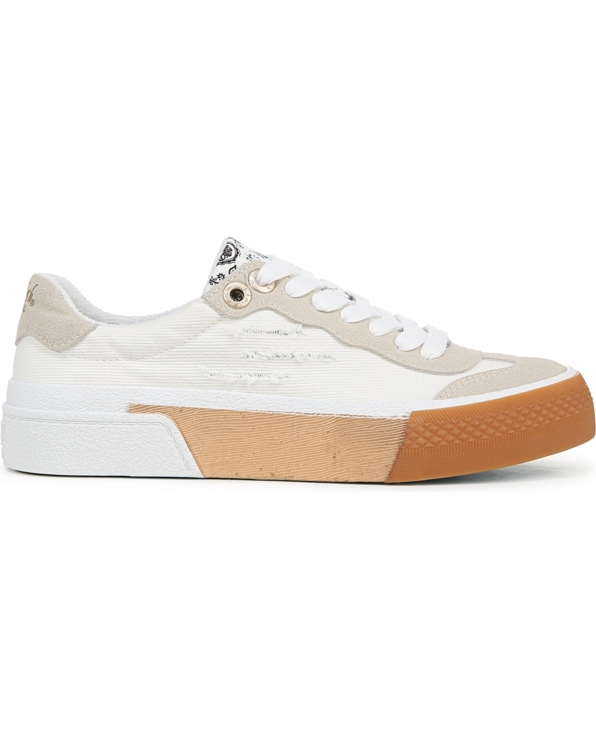 Blowfish Malibu Women's Wildcard Lace Up Platform Sneakers -Faux Suede