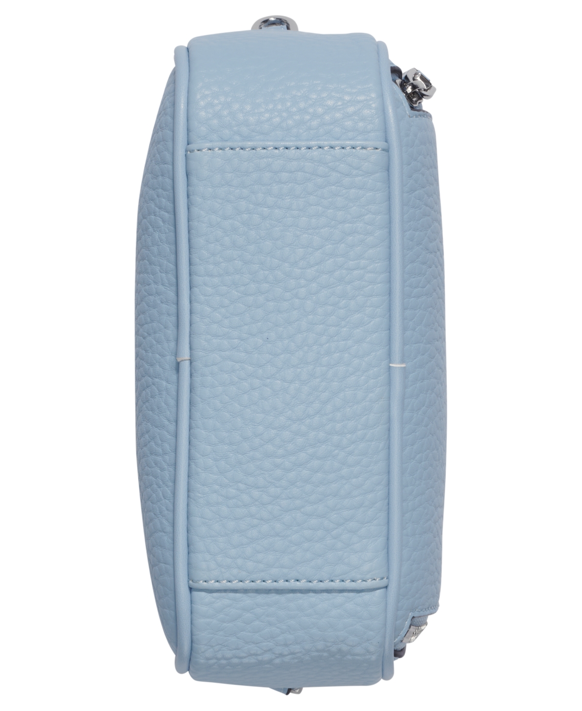 Calvin Klein Zulle Top Zipper Camera Bag With Signature Hang Off In Dusty Blue