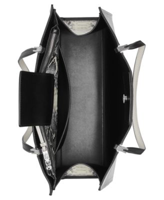 Verne Mixed Material Tote