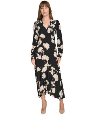 Tommy Hilfiger - Women's Floral-Print Midi Dress