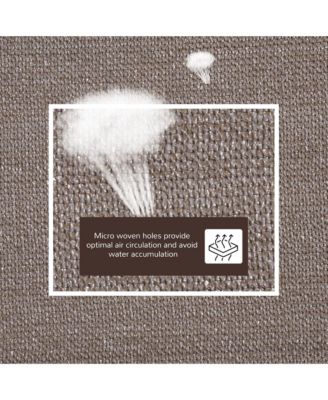 13' x 20' Sun Shade Sail Canopy Outdoor Shade Sail Cloth for Patio Deck Yard with D-Rings and Rope Included, Brown