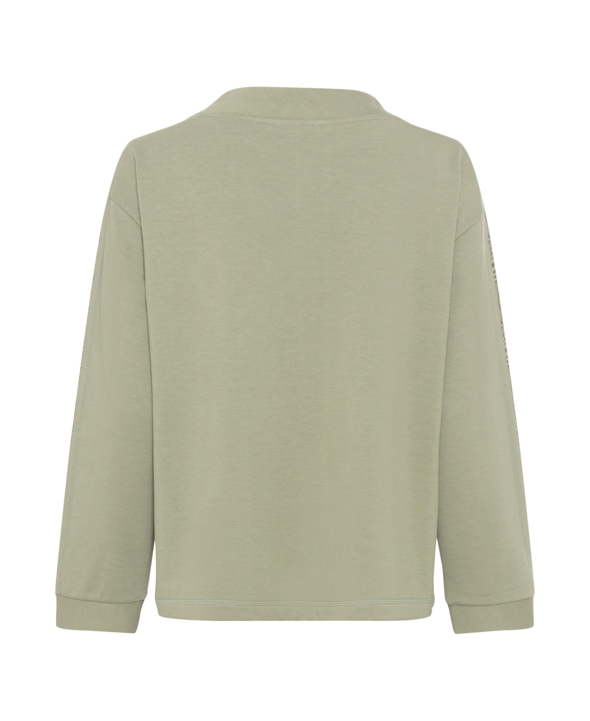 Olsen Women's Jersey Top with Embellished Sleeves