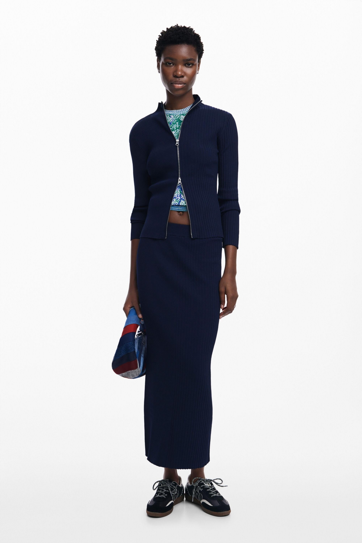 Desigual Women's Ribbed knit sweater