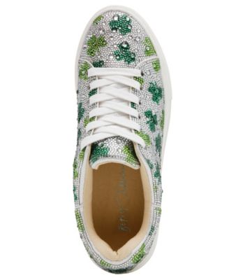 Betsey Johnson Women's Sidny Lace-Up Platform Sneakers