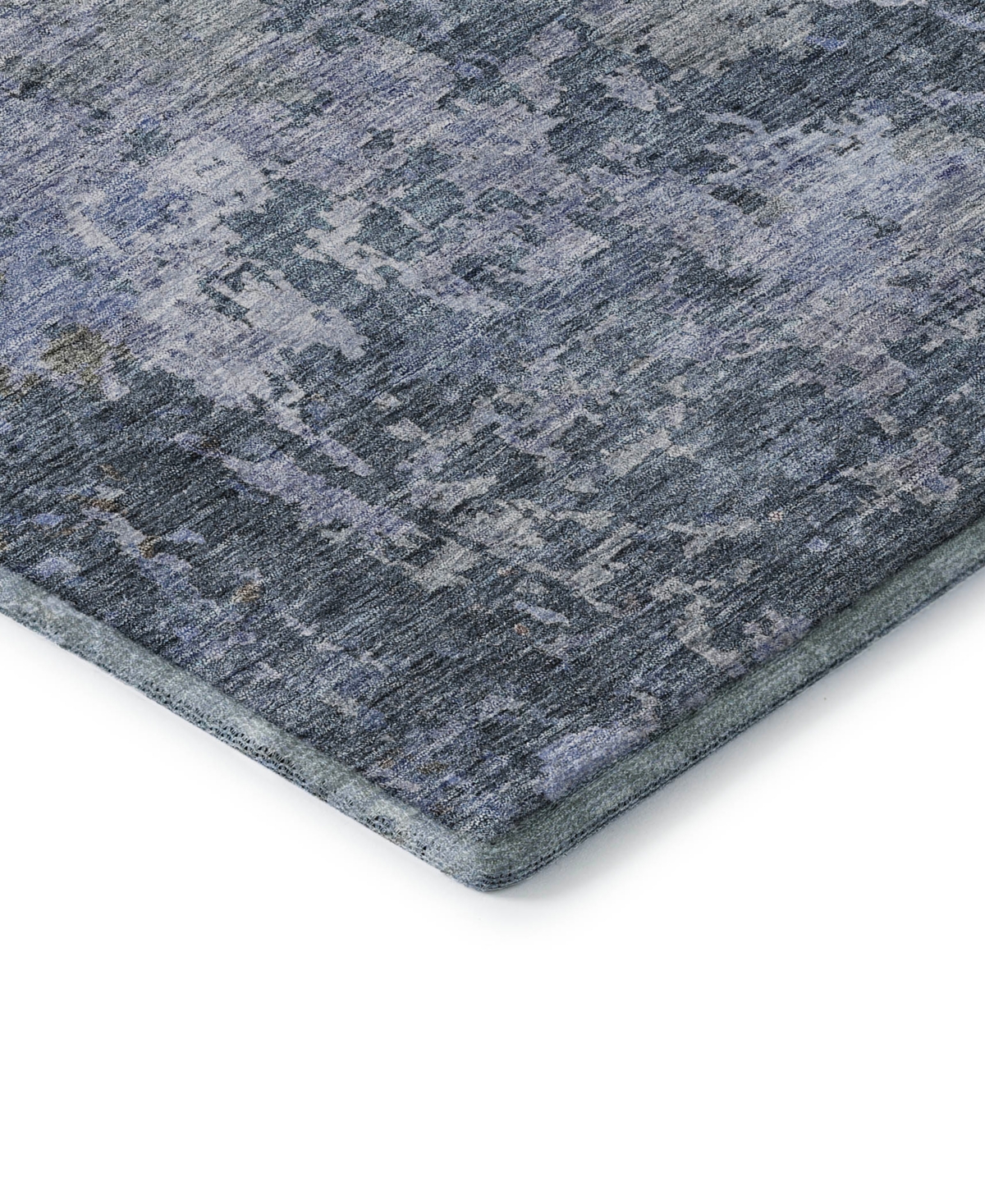 Dalyn Bresca Washable Bc6 2'3''x7'6'' Runner Area Rug In Blue