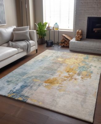 Bresca Washable BC4 8'x10' Area Rug