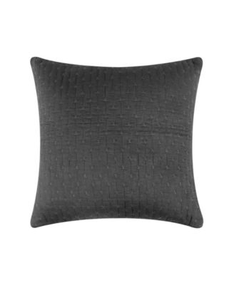 Cross Stitch Quilted Decorative Pillow, 18" x 18"