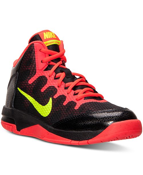 Nike Little Boys Zoom Without A Doubt Basketball Sneakers From