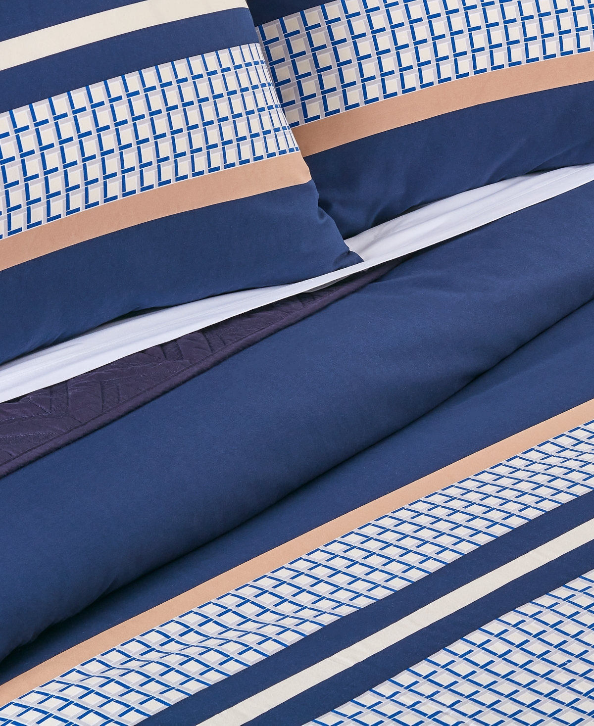 Lacoste Home Micro Logo 2-pc. Comforter Set, Twin In Navy