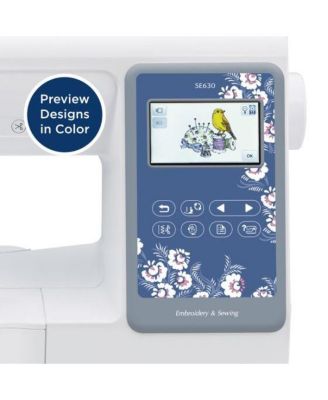 SE630 Sewing and Embroidery Machine 4x4