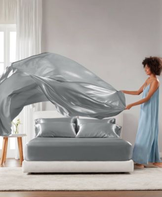 Satin Luxury 7-Pc. Sheet Set, Split King