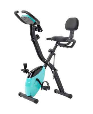 Slickblue Folding Exercise Bike Upright and Recumbent X Bike for Compact Home Fitness Workouts Macy s