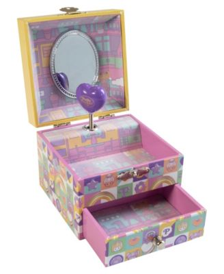 Polly Pocket Square Musical Jewelry Box