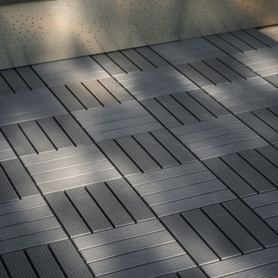 Streamdale Patio Deck Tiles 44 Pack for All-Weather Use