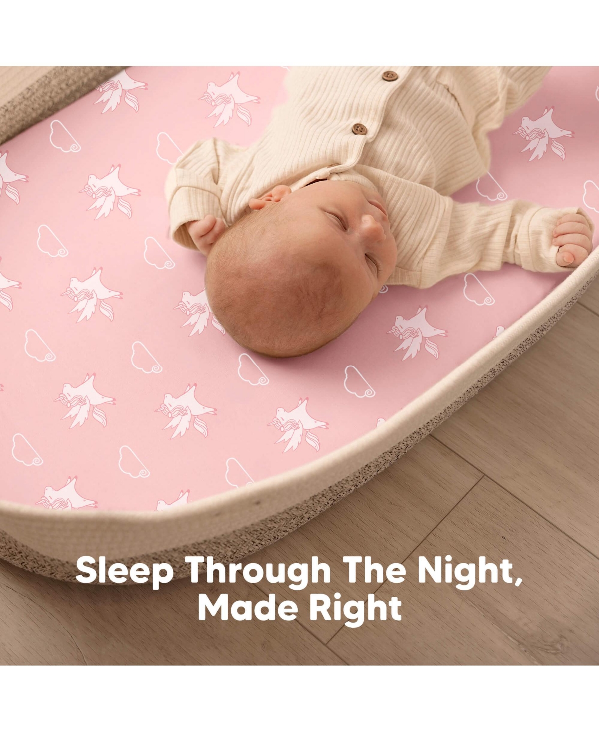 KeaBabies Organic Bassinet Sheet for Baby Girls, Boys, 2-Pack Soothe Bassinet Fitted Sheets, Bedside Bassinet Mattress Sheet