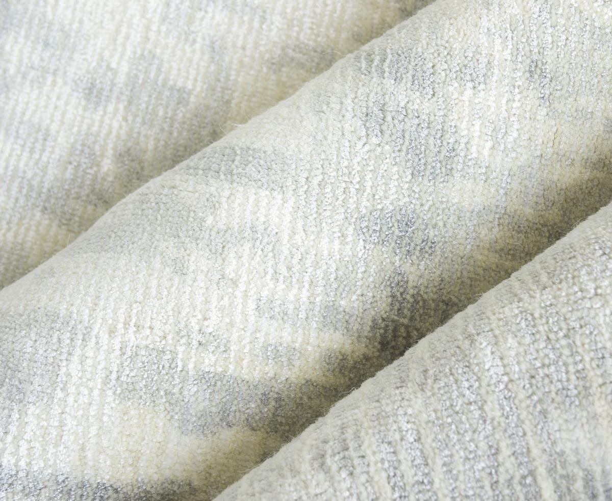 Exquisite Rugs Murano 4030 Area Rug, 6' X 9' In Silver