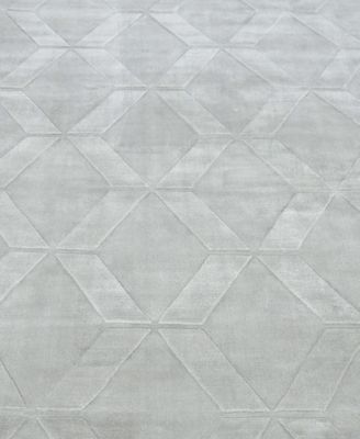 Exquisite Rugs Brunello Modern 6736 Rug Collection In Silver